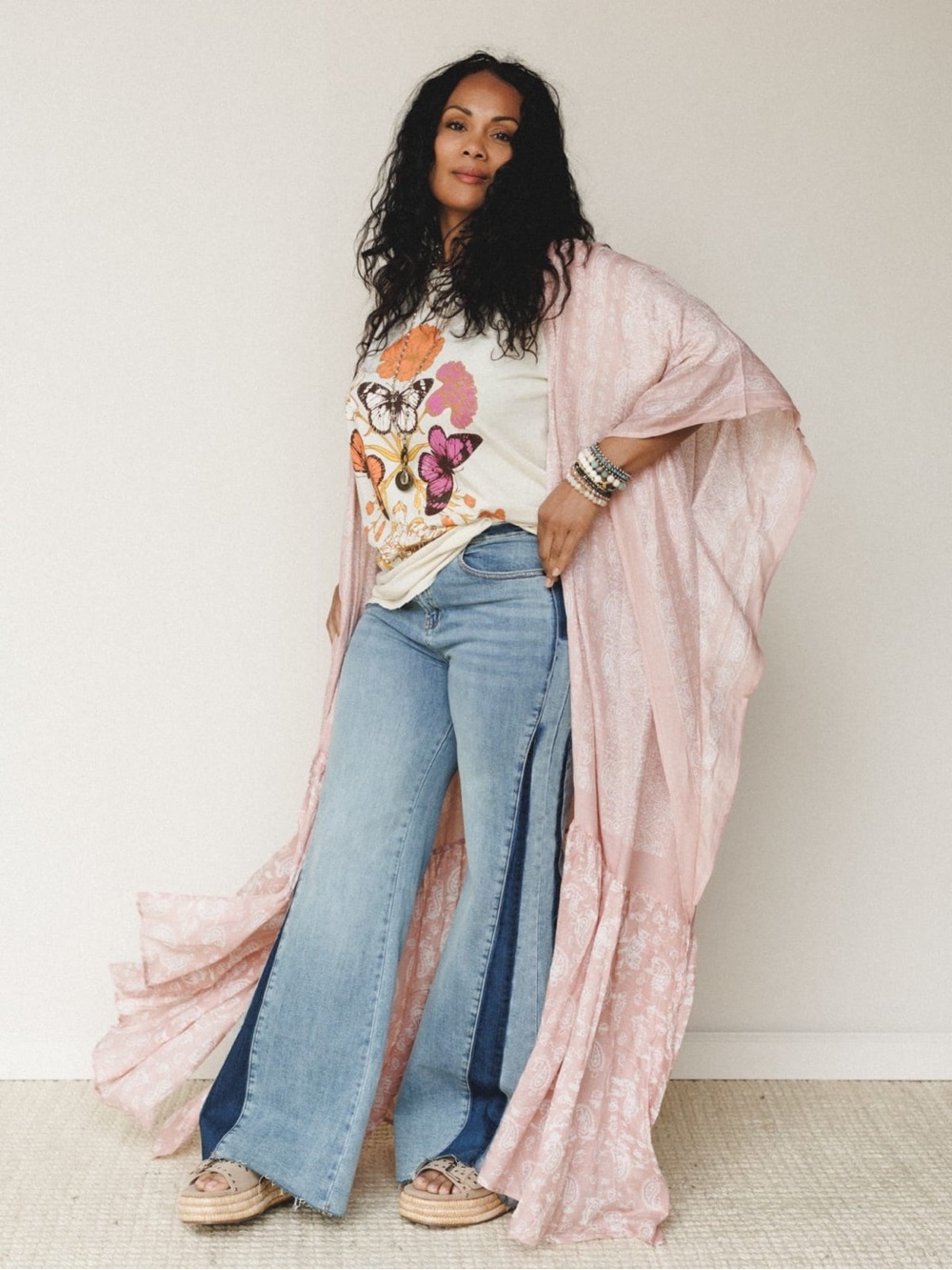 Paisley Tapestry Duster Kimono